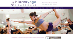 Desktop Screenshot of bikramyogascarsdale.com